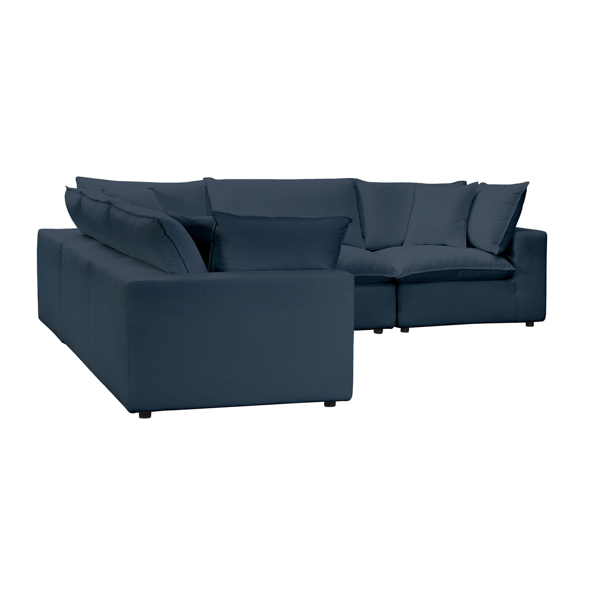 Cali 5 Piece Performance Fabric Modular L Sectional - Image 21