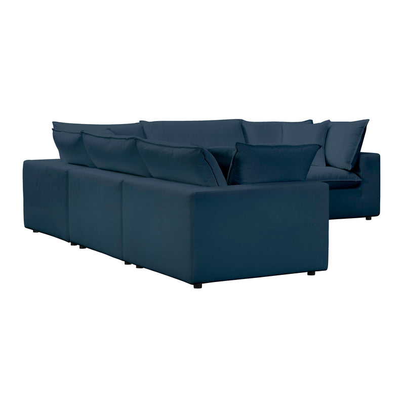 Cali 5 Piece Performance Fabric Modular L Sectional - Image 22