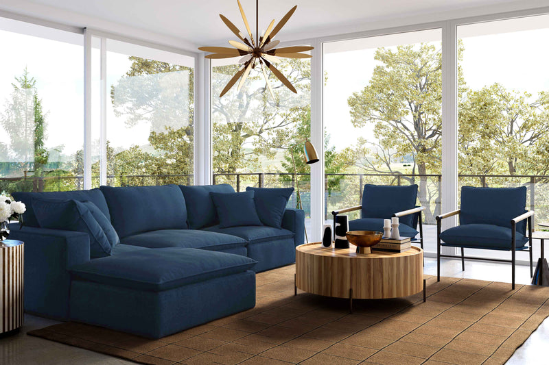 Cali 4 Piece Performance Fabric Modular Sectional - Image 20