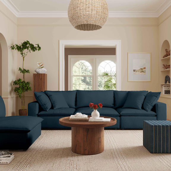 Cali 120" Performance Fabric Modular Sofa - Image 22