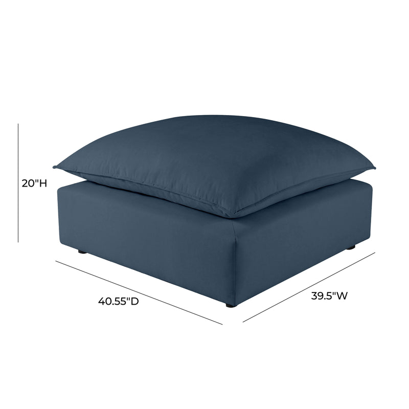 Cali Performance Fabric Ottoman - Image 19