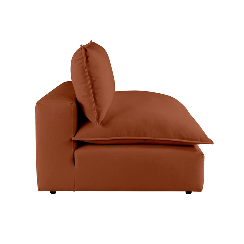 Cali Performance Fabric Modular Armless Chair - Image 33