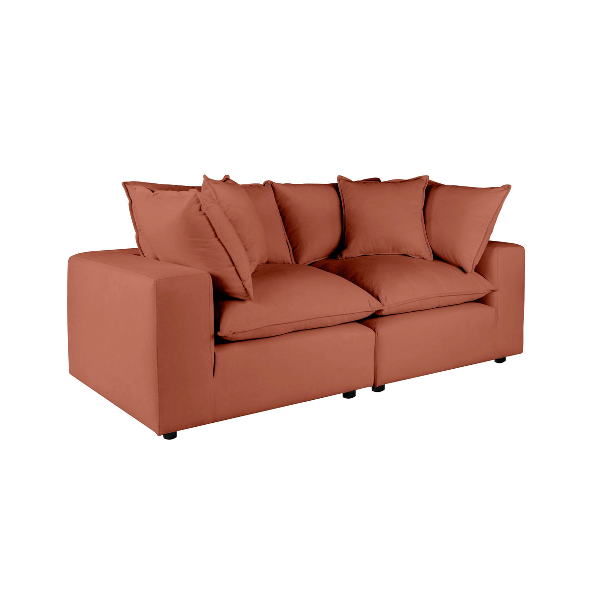 Cali 80" Performance Fabric Modular Loveseat - Image 29