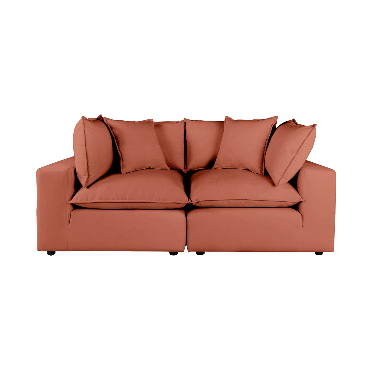 Cali 80" Performance Fabric Modular Loveseat - Image 31
