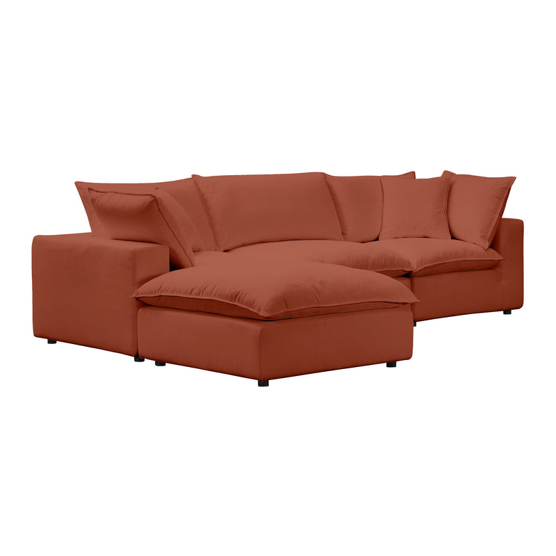 Cali 4 Piece Performance Fabric Modular Sectional - Image 28