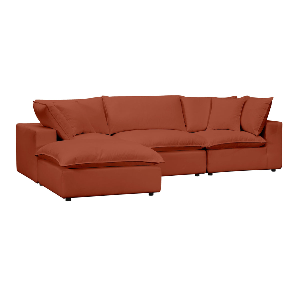 Cali 4 Piece Performance Fabric Modular Sectional - Image 25
