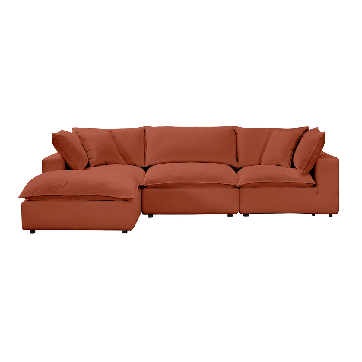 Cali 4 Piece Performance Fabric Modular Sectional - Image 29