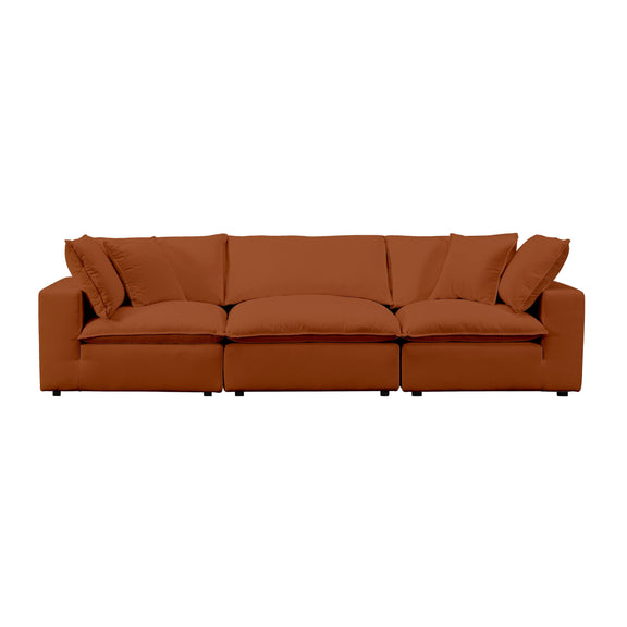 Cali 120" Performance Fabric Modular Sofa - Image 30