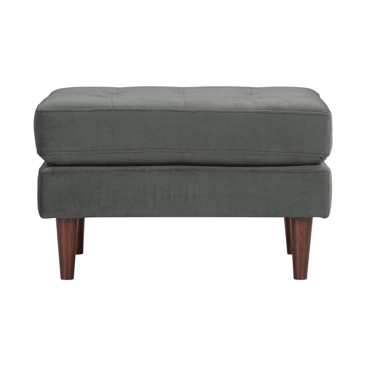 Cave Performance Velvet Ottoman - Image 3