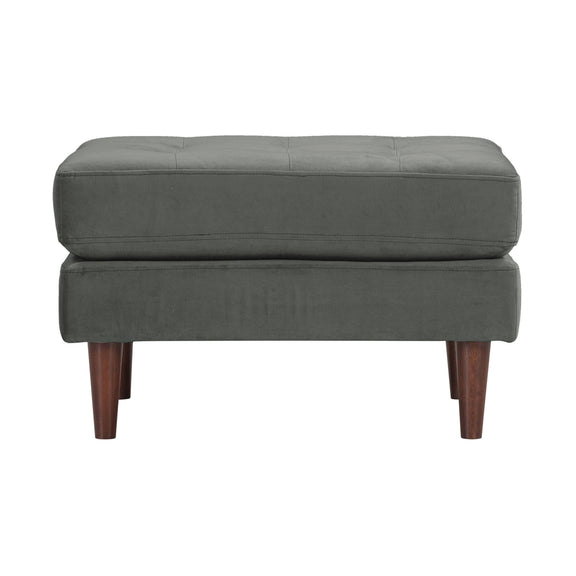 Cave Performance Velvet Ottoman - Image 3