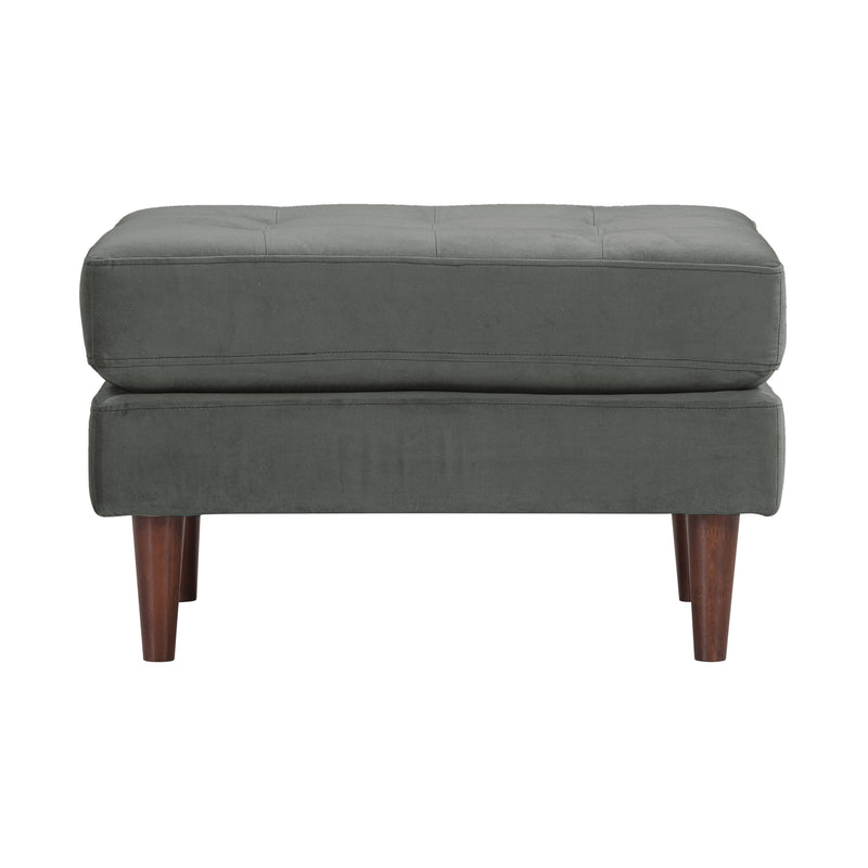 Cave Performance Velvet Ottoman - Image 3