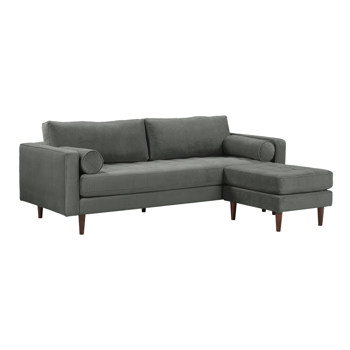 Cave 2 Piece Performance Velvet Sectional