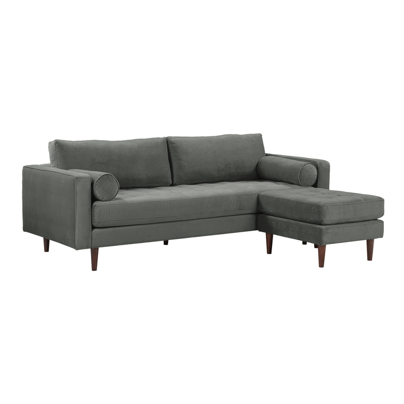 Cave 2 Piece Performance Velvet Sectional