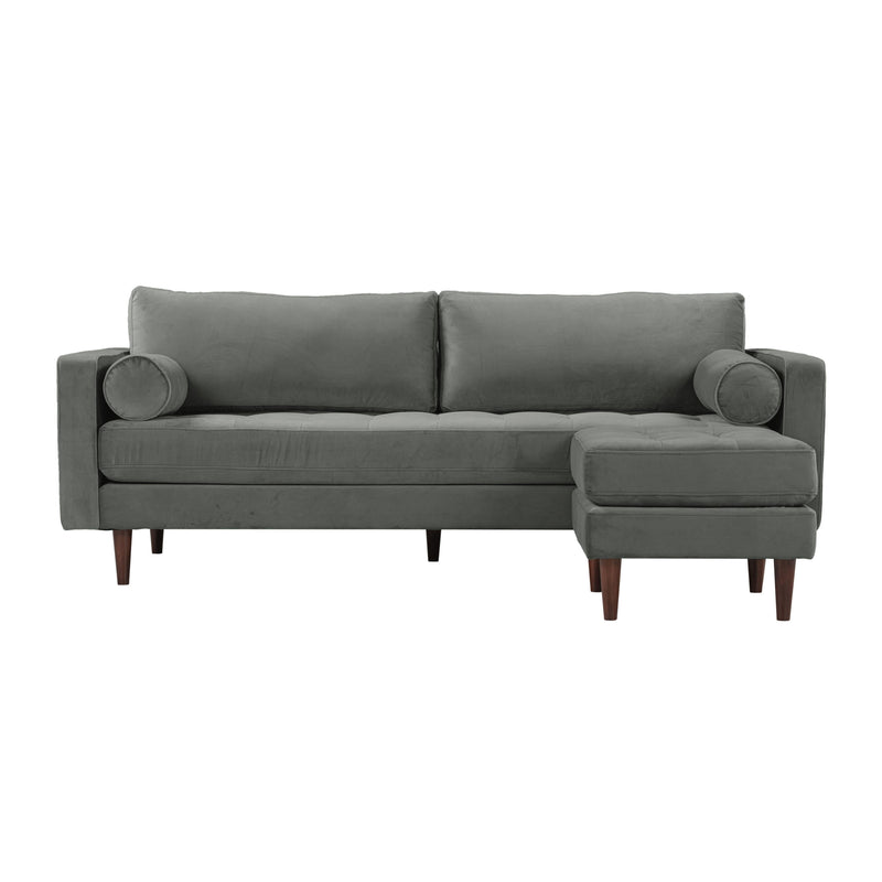 Cave 2 Piece Performance Velvet Sectional - Image 3