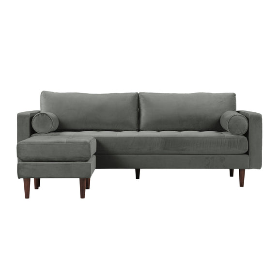 Cave 2 Piece Performance Velvet Sectional - Image 4