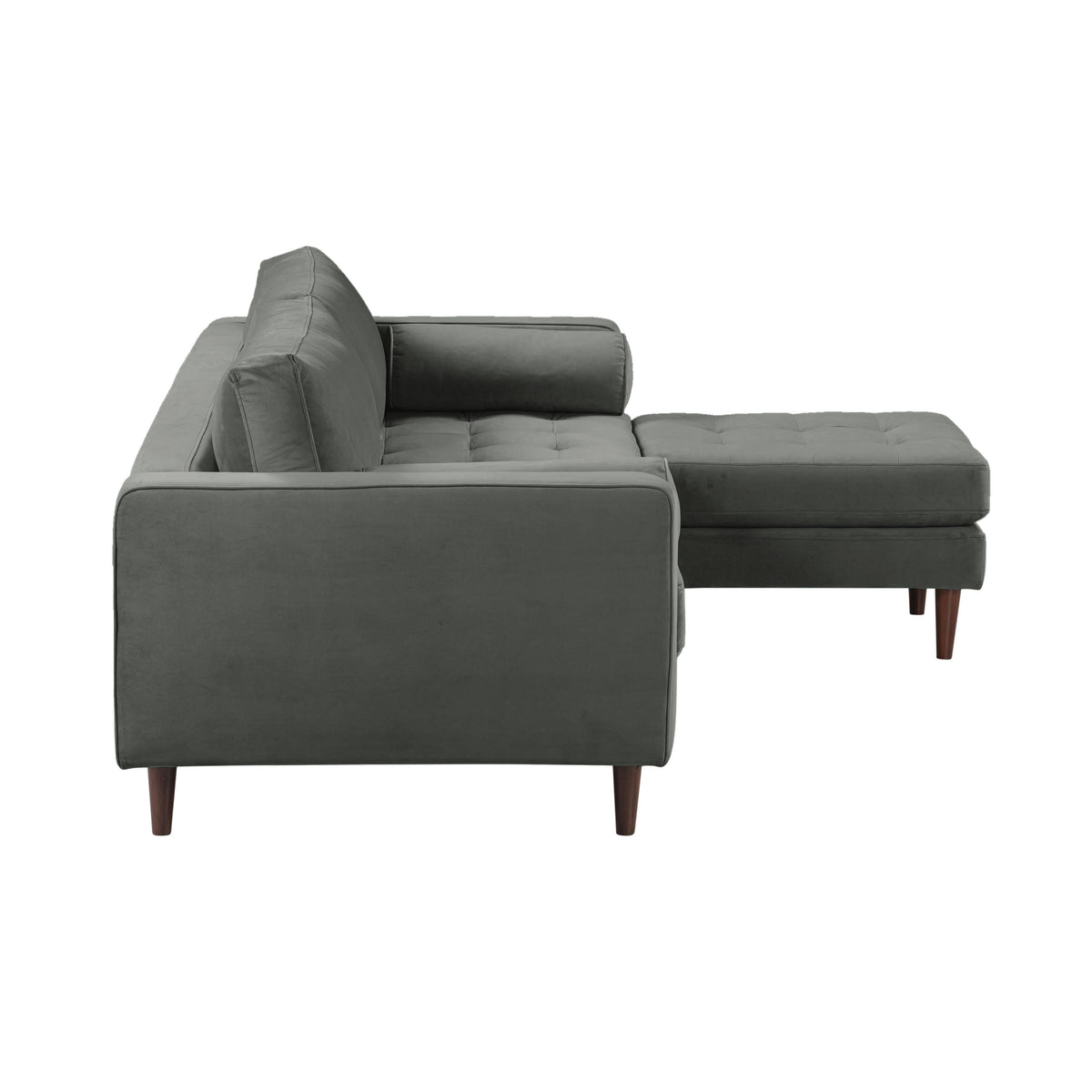 Cave 2 Piece Performance Velvet Sectional - Image 5