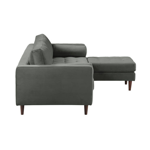 Cave 2 Piece Performance Velvet Sectional - Image 5
