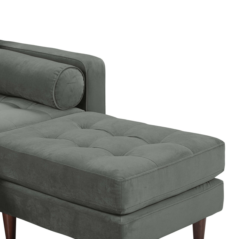 Cave 2 Piece Performance Velvet Sectional - Image 6