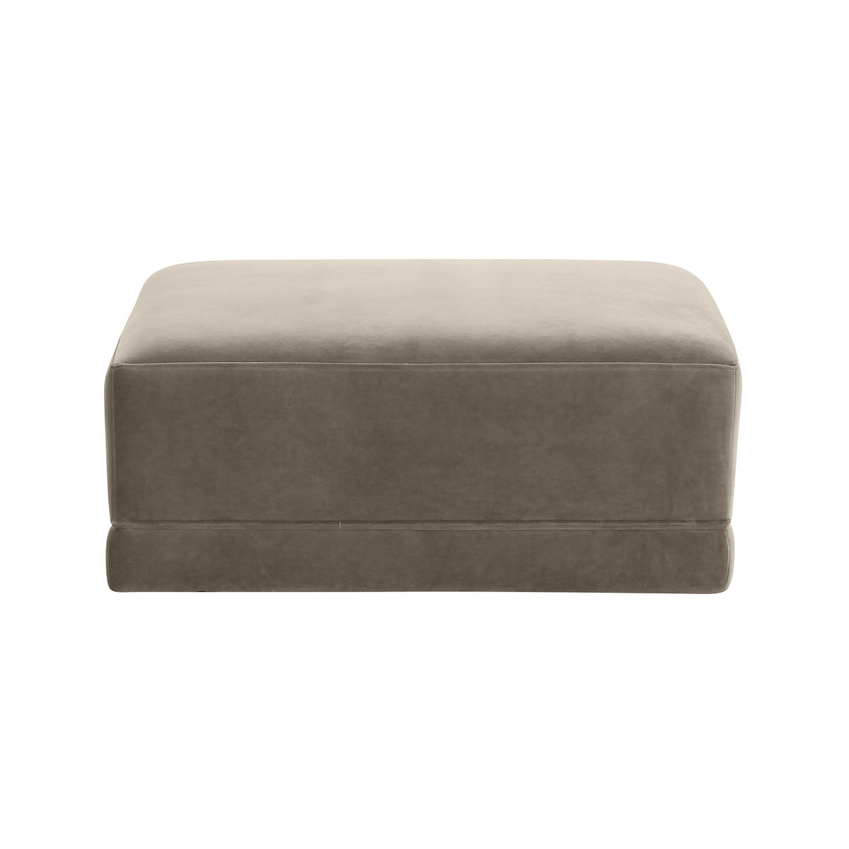 Willow Performance Velvet Modular Ottoman - Image 3