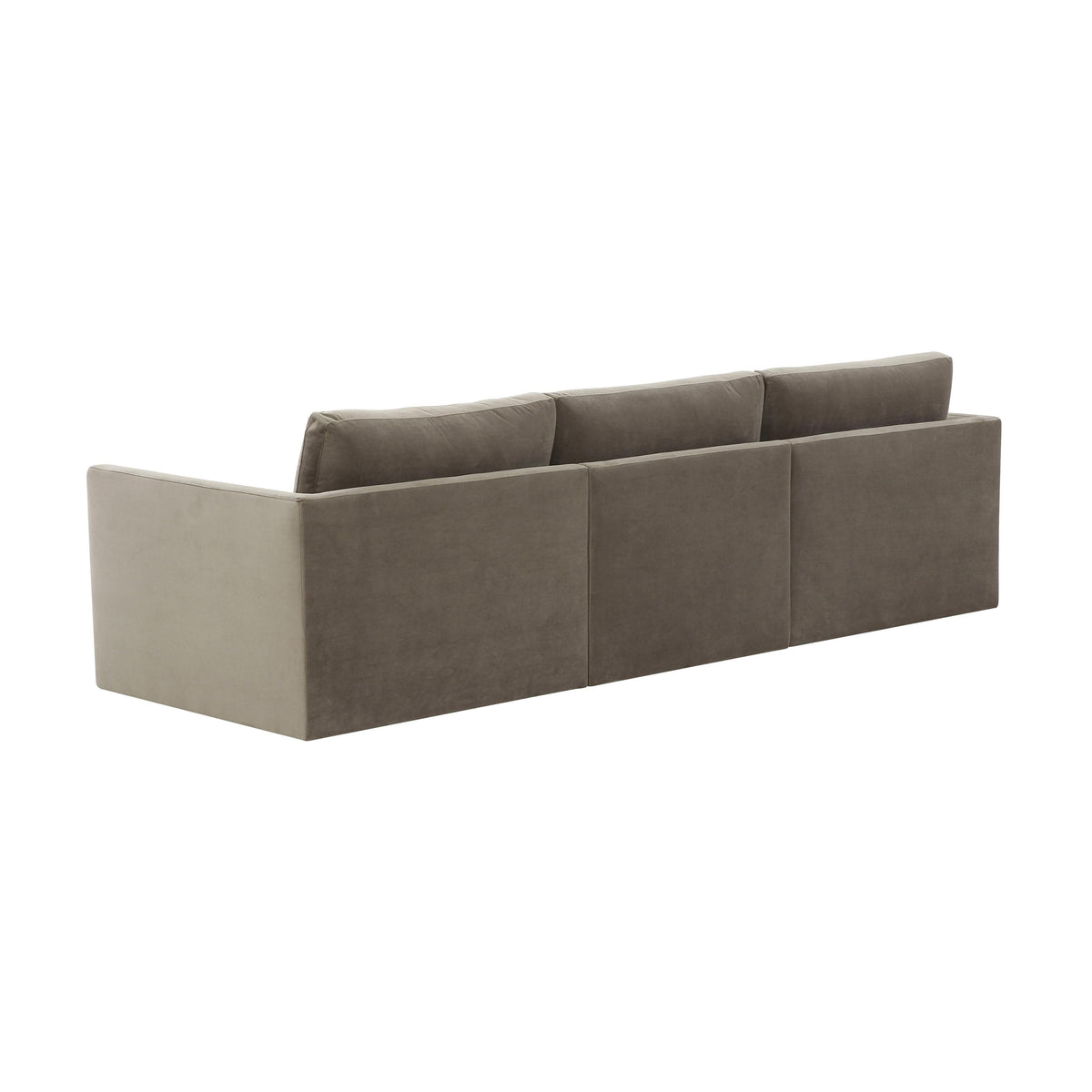 Willow 105" Performance Velvet Modular Sofa - Image 4