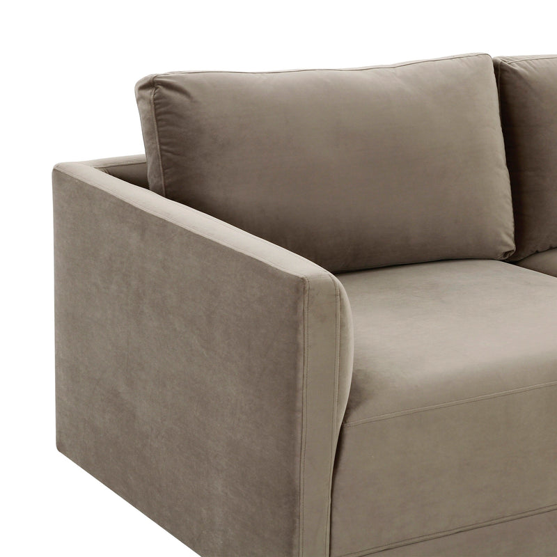 Willow 105" Performance Velvet Modular Sofa - Image 5