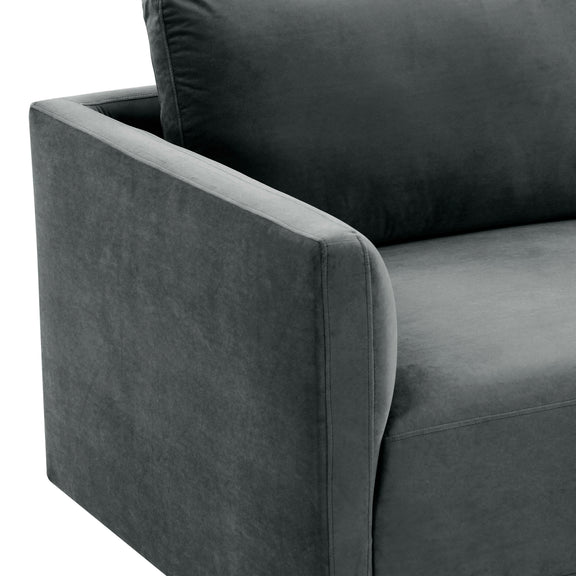 Willow 74" Performance Velvet Modular Loveseat - Image 11
