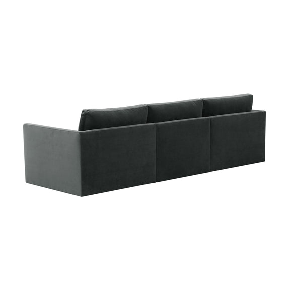 Willow 105" Performance Velvet Modular Sofa - Image 10
