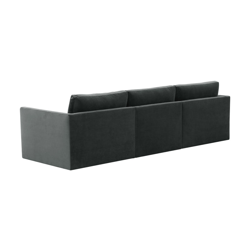 Willow 105" Performance Velvet Modular Sofa - Image 10