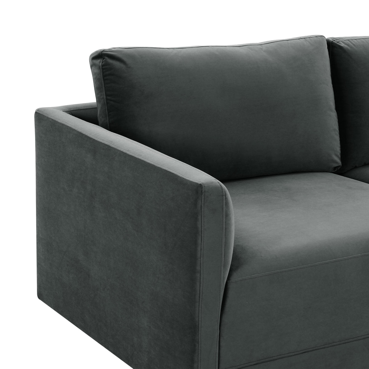 Willow 105" Performance Velvet Modular Sofa - Image 11