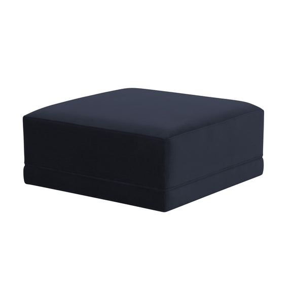 Willow Performance Velvet Modular Ottoman - Image 9