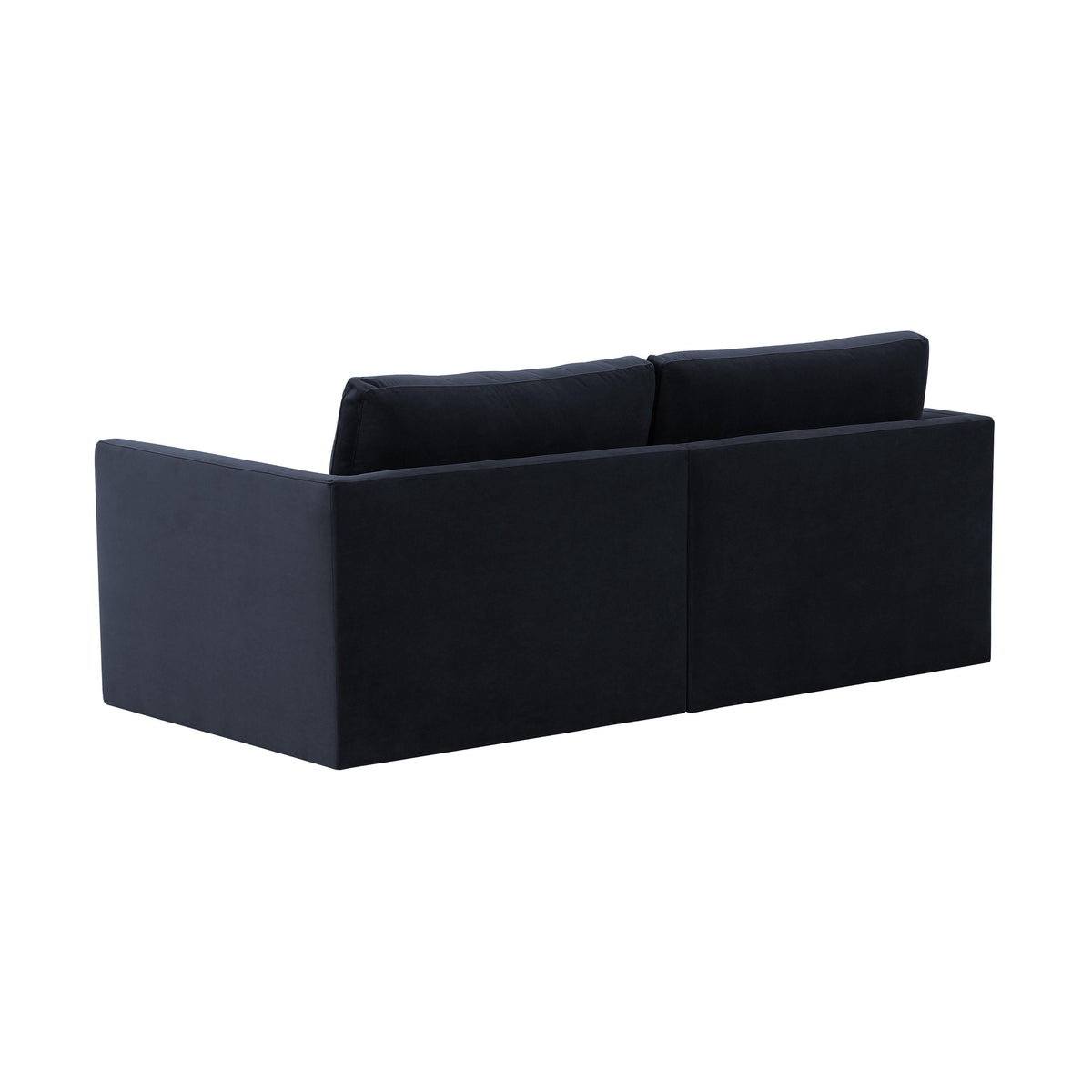 Willow 74" Performance Velvet Modular Loveseat - Image 16