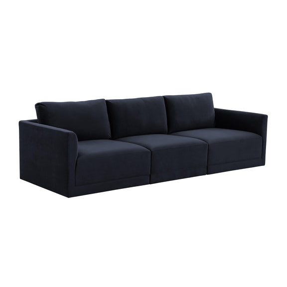 Willow 105" Performance Velvet Modular Sofa - Image 13