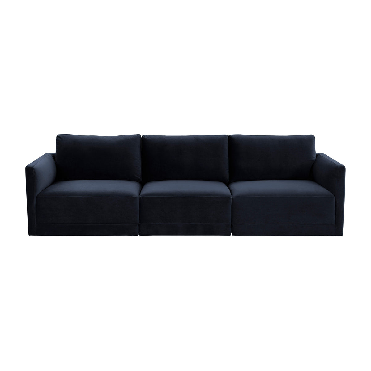 Willow 105" Performance Velvet Modular Sofa - Image 14