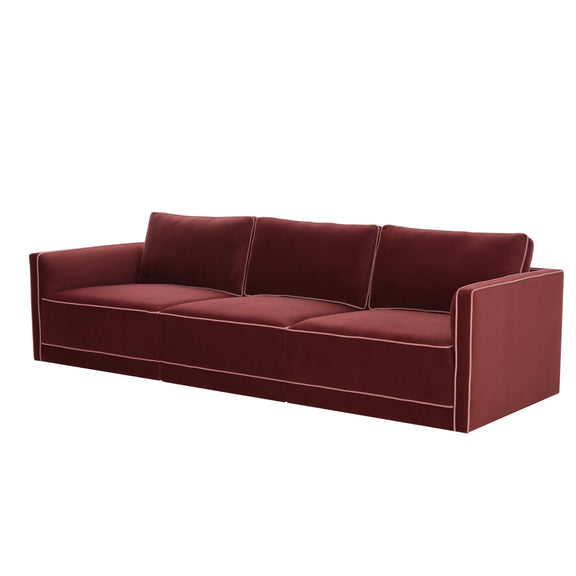 Willow 105" Performance Velvet Modular Sofa - Image 21