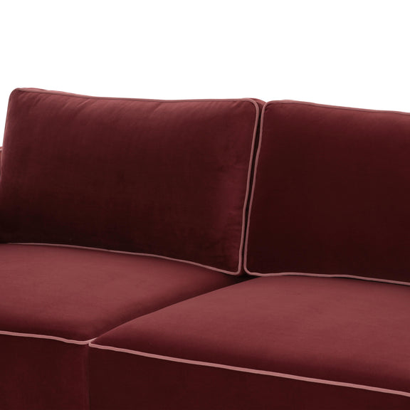 Willow 105" Performance Velvet Modular Sofa - Image 22