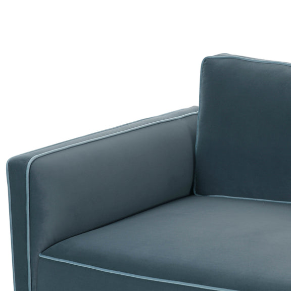 Willow 74" Performance Velvet Modular Loveseat - Image 27
