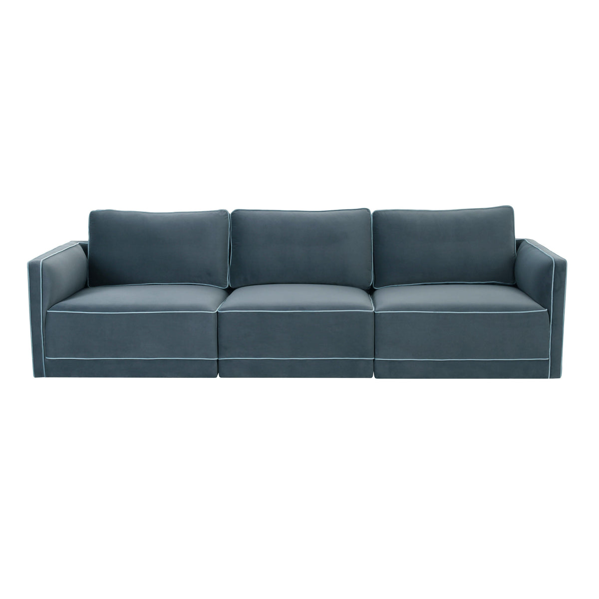 Willow 105" Performance Velvet Modular Sofa - Image 26