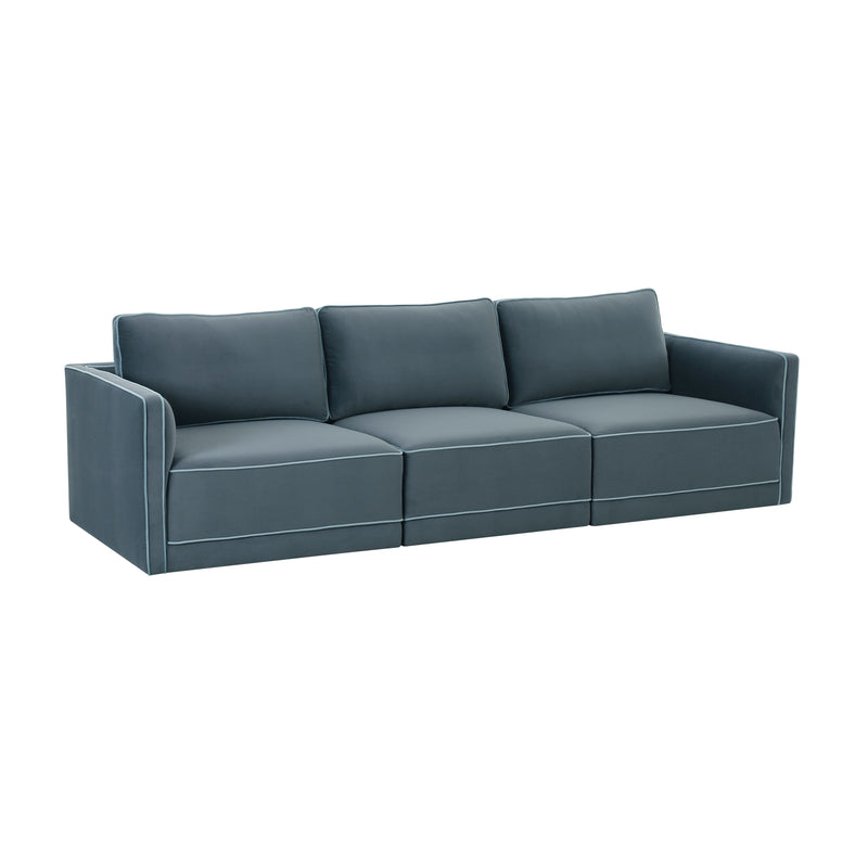 Willow 105" Performance Velvet Modular Sofa - Image 28