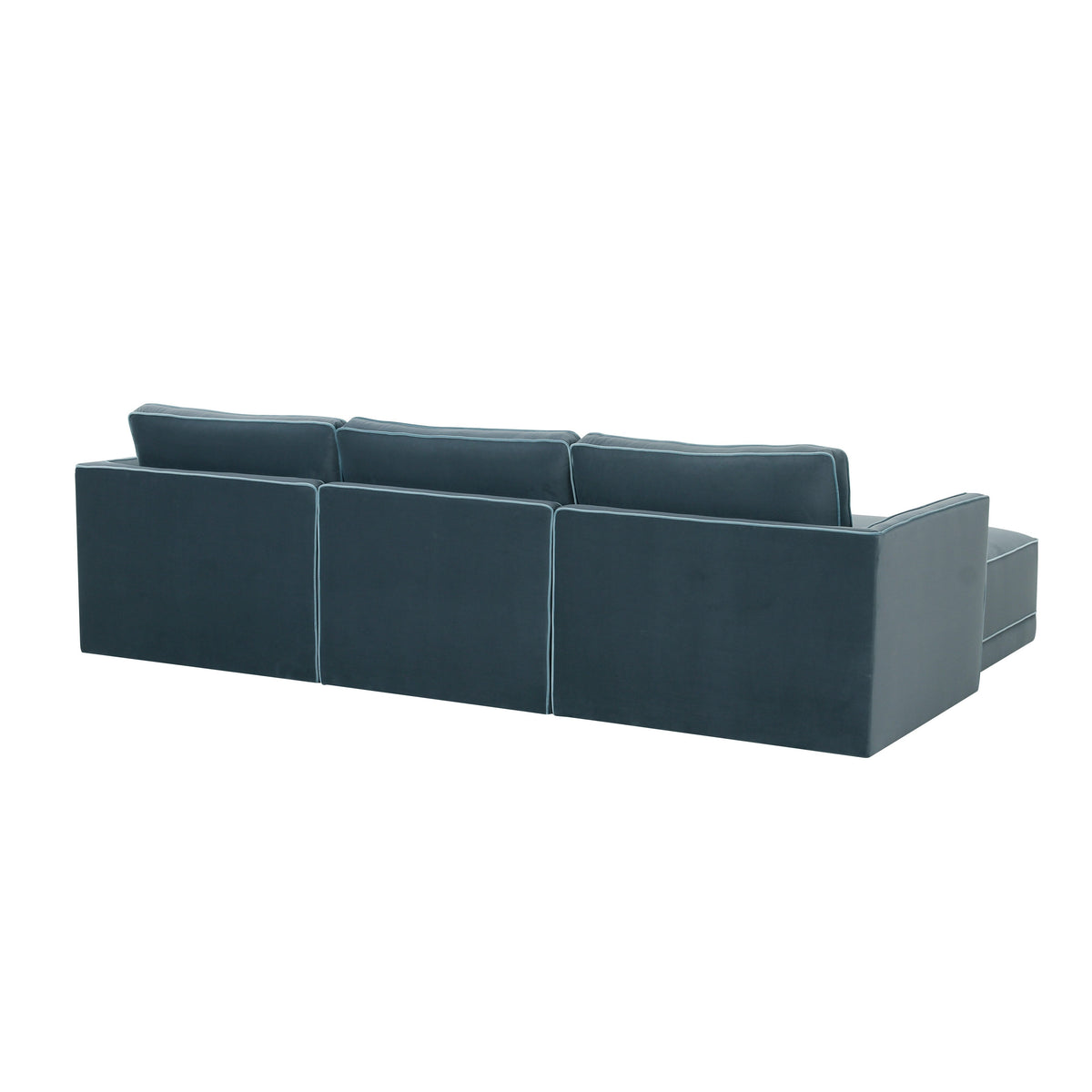 Willow 105" Performance Velvet Modular Sofa - Image 29