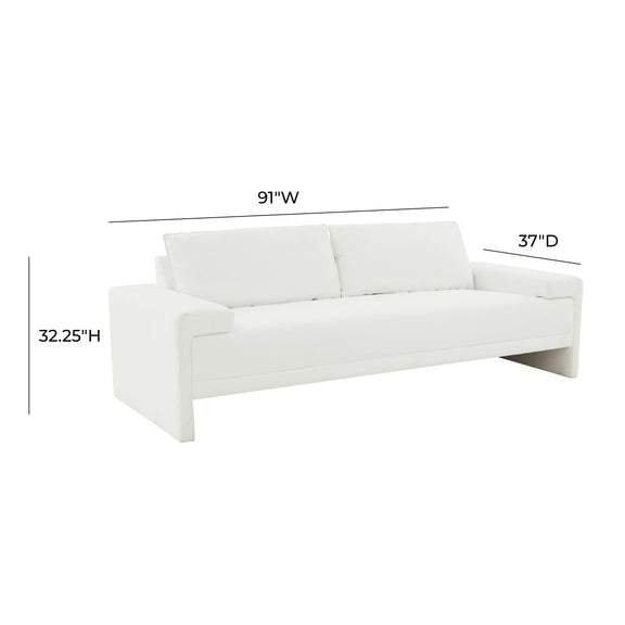 Maeve 91" Contract Grade Fabric Sofa - Image 7