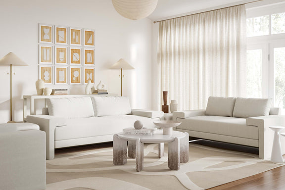 Maeve 91" Contract Grade Fabric Sofa - Image 8