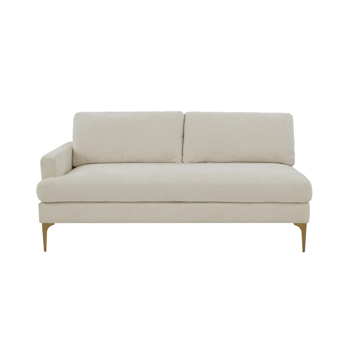 Serena 68" Performance Velvet Modular Loveseat - Image 7