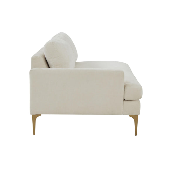 Serena 68" Performance Velvet Modular Loveseat - Image 9