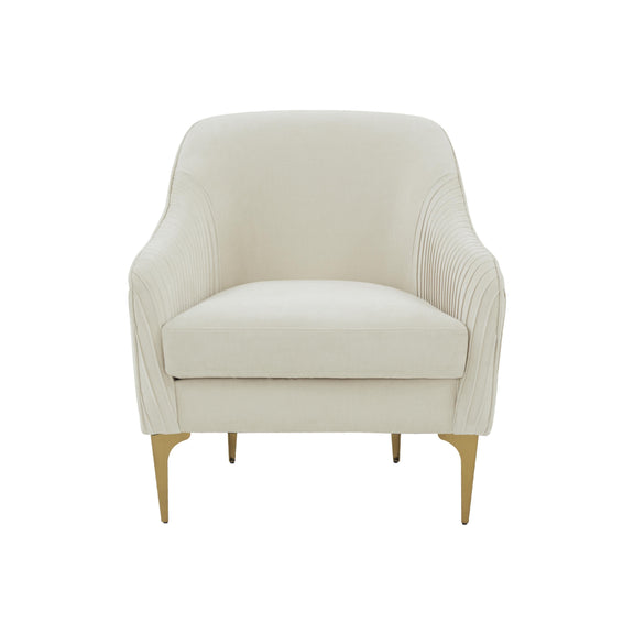 Serena Performance Velvet Accent Chair - Image 2