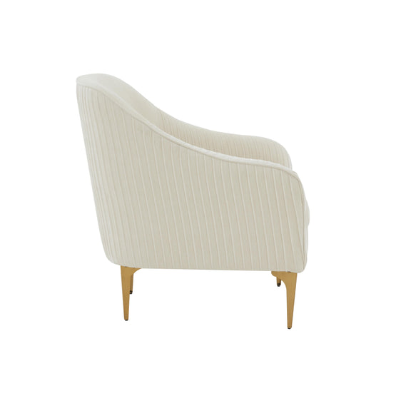 Serena Performance Velvet Accent Chair - Image 5