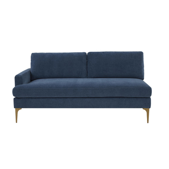 Serena 68" Performance Velvet Modular Loveseat - Image 17