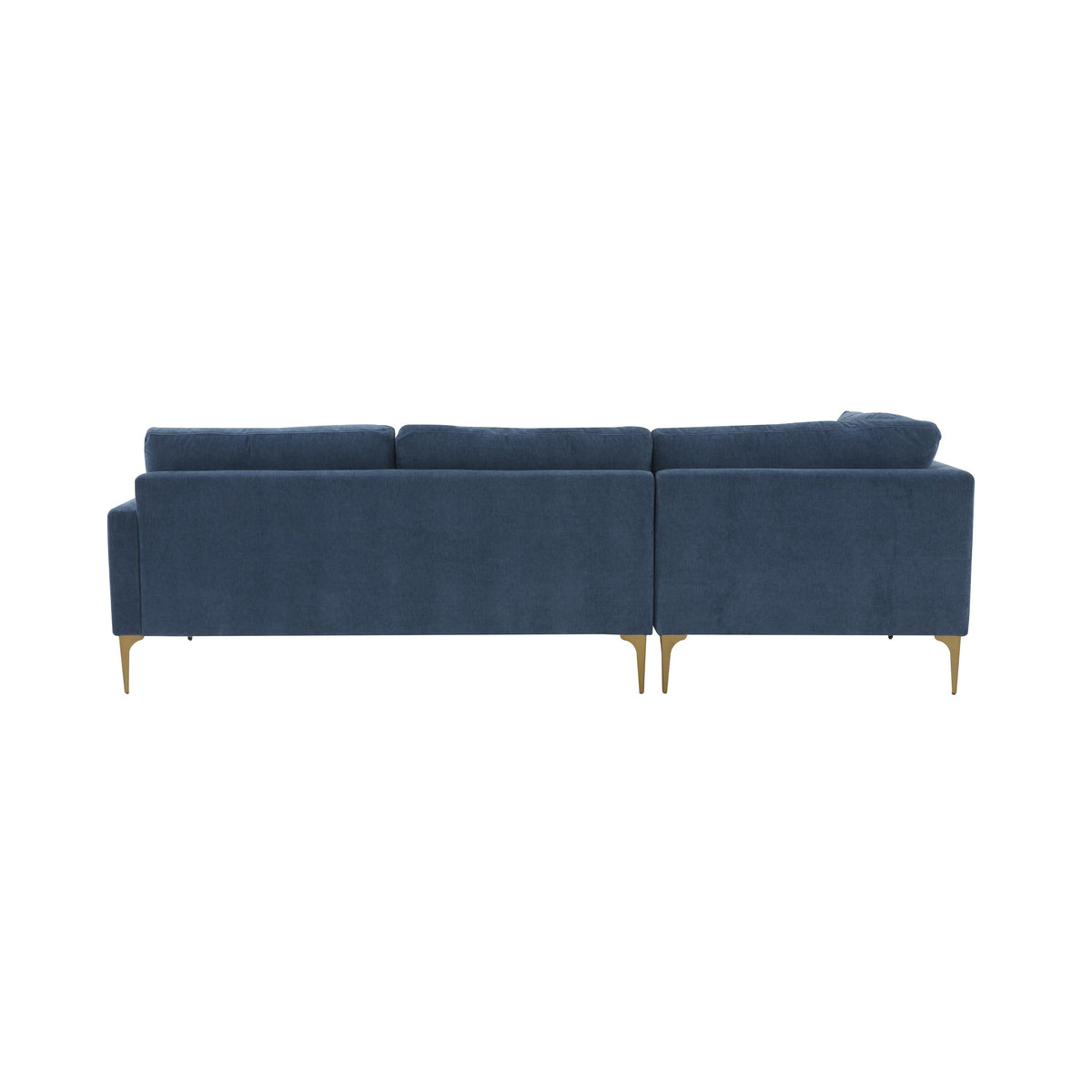 Serena 3 Piece Performance Velvet Chaise Sectional - Image 22