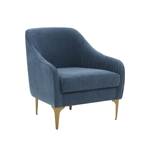 Serena Performance Velvet Accent Chair - Image 7