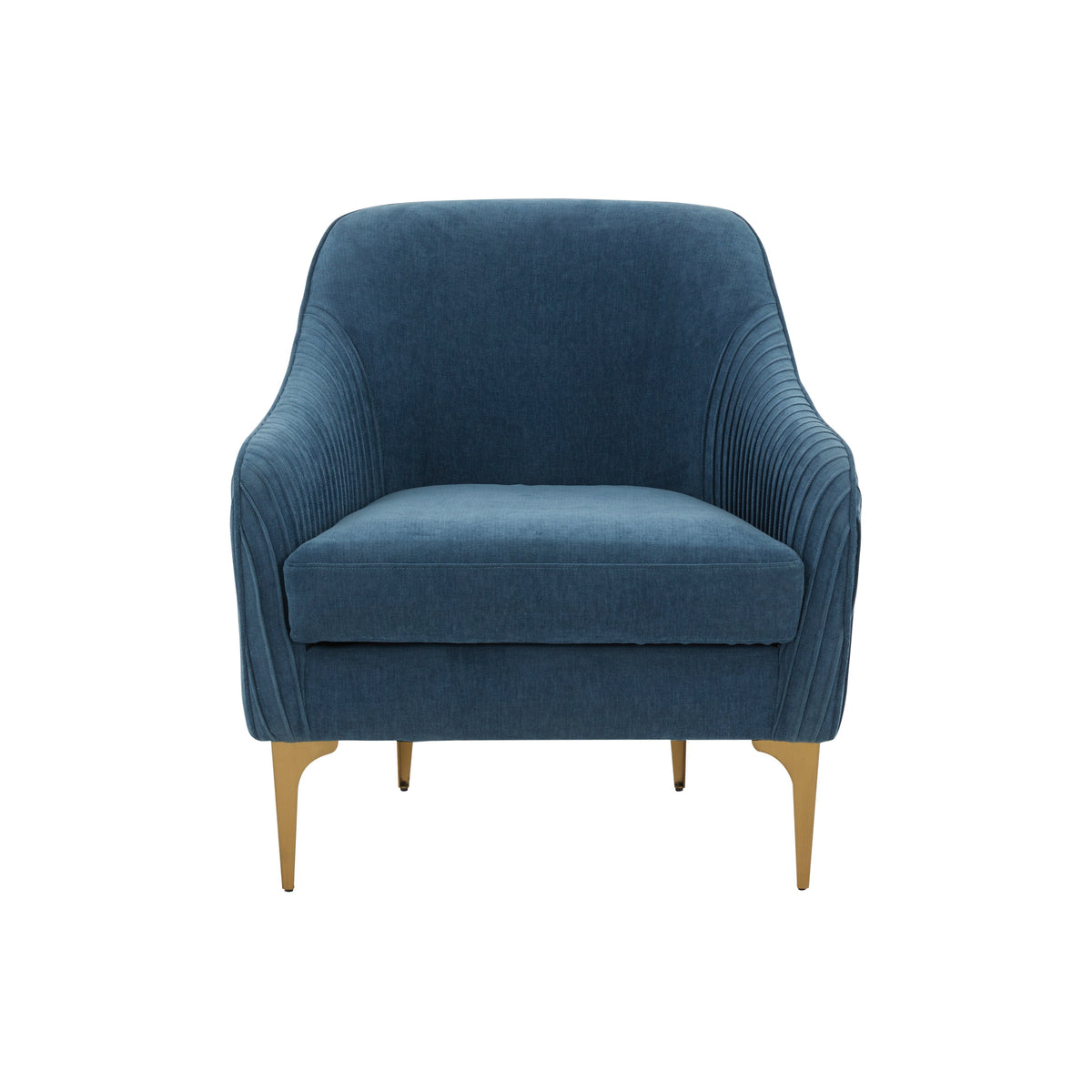Serena Performance Velvet Accent Chair - Image 9