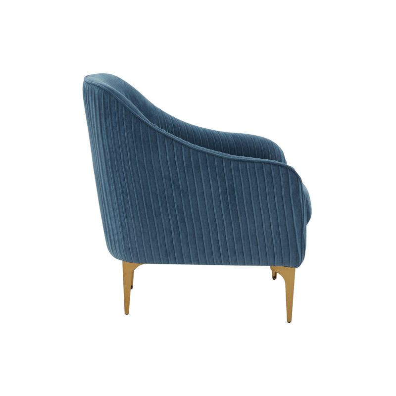 Serena Performance Velvet Accent Chair - Image 10